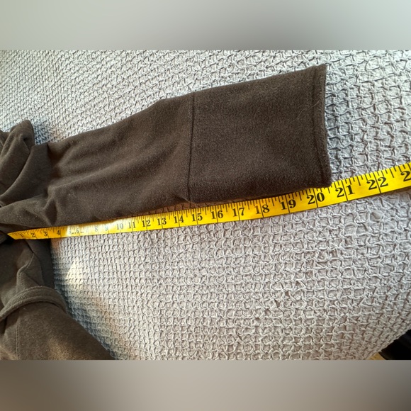 Dark brown Skunkfunk button up wool blend jacket with belt size 5 (L) - Picture 12 of 16